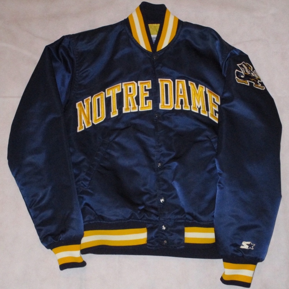 Vintage Starter Notre Dame Jacket